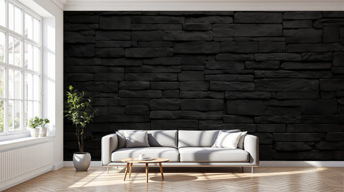 Design A0950 — Papier peint Texture Pierre et Béton — Novomur