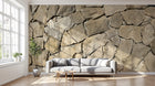 Design F0100 — Papier peint Texture Pierre et Béton — Novomur